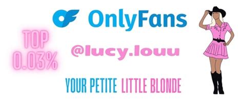 Lucy louu onlyfans - Find onlyfans Lucy ♡ leaked content, photos, free videos. Go to OnlyFans Profile. Join best alternative OnlyFans FansMine.com - Earn 90% money, instant payouts without content restrictions. Join Now FansMine.com. Exclusively 90% revenue and payouts in 24 hours! Verified creator.